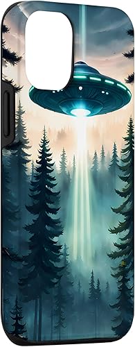 Miniatura 3 de iPhone 15 Pro Alien Abduction UFO Space Ship UAP Flying Saucer Case