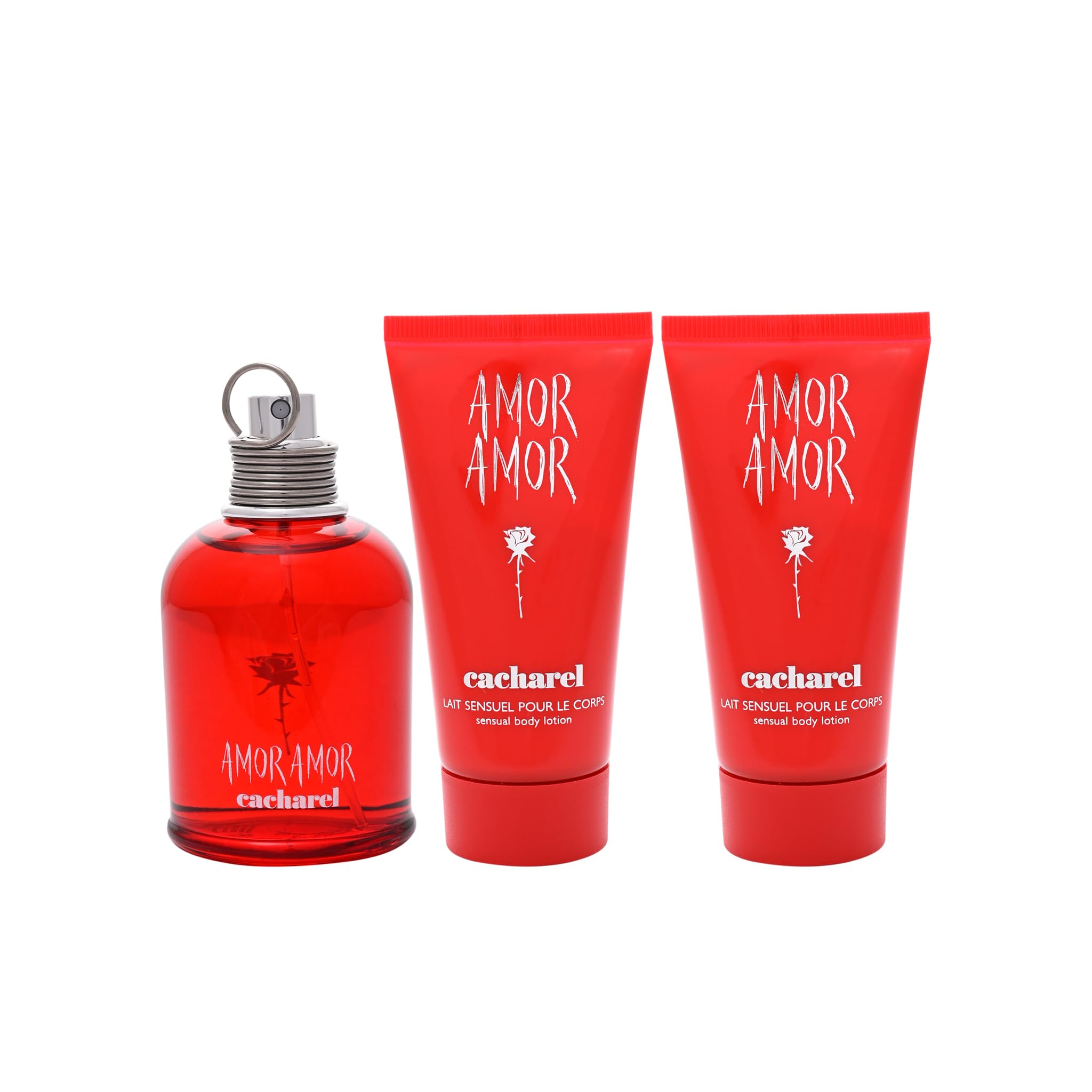cacharel Amor Amor Set (Eau de Toilette 50ml + 2 x Body Lotion 50ml)