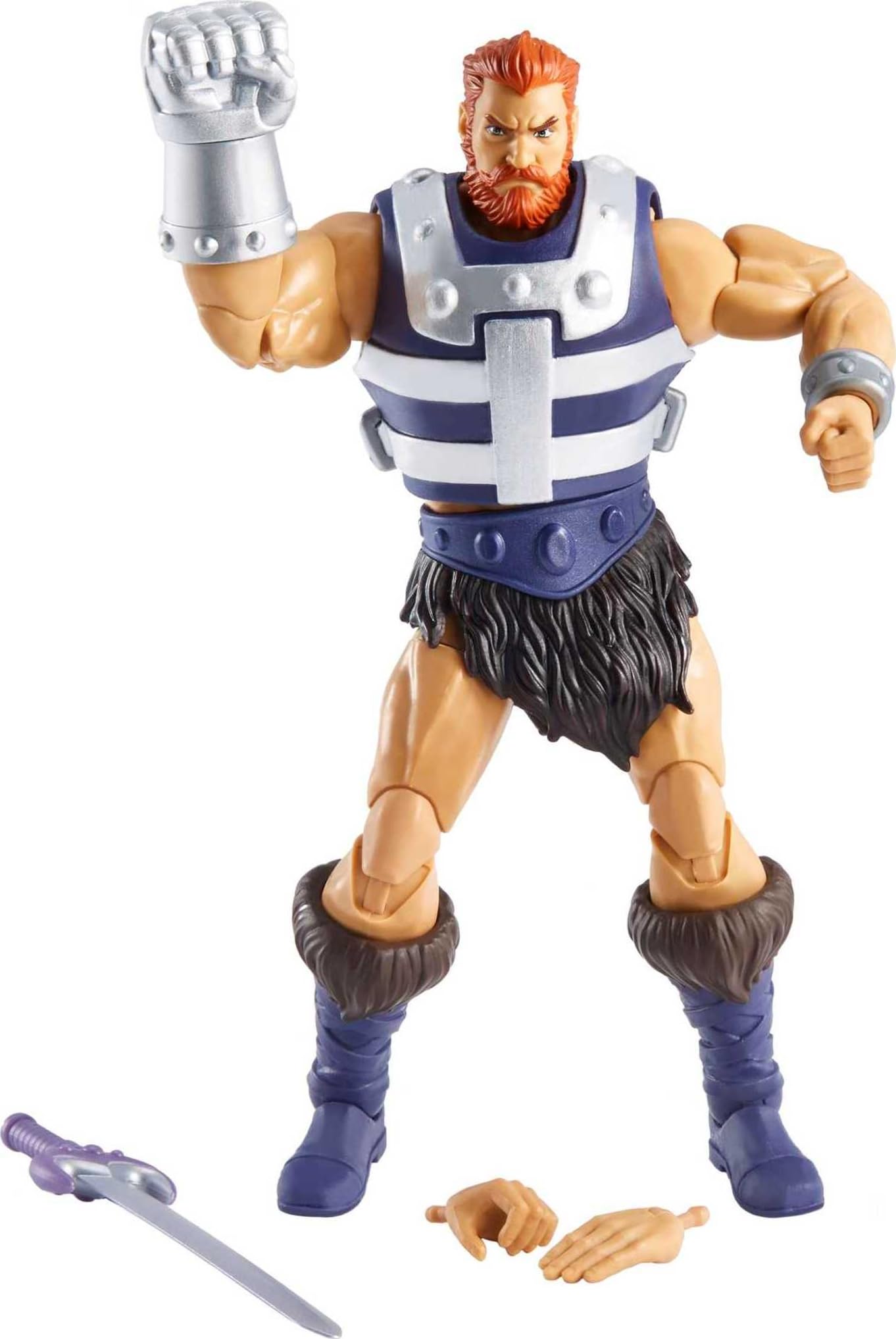 Masters of The Universe Figura de acción Masterverse Fisto con Accesorios, Regalo Coleccionable Motu de 7 Pulgadas para fanáticos de 6 años en adelante