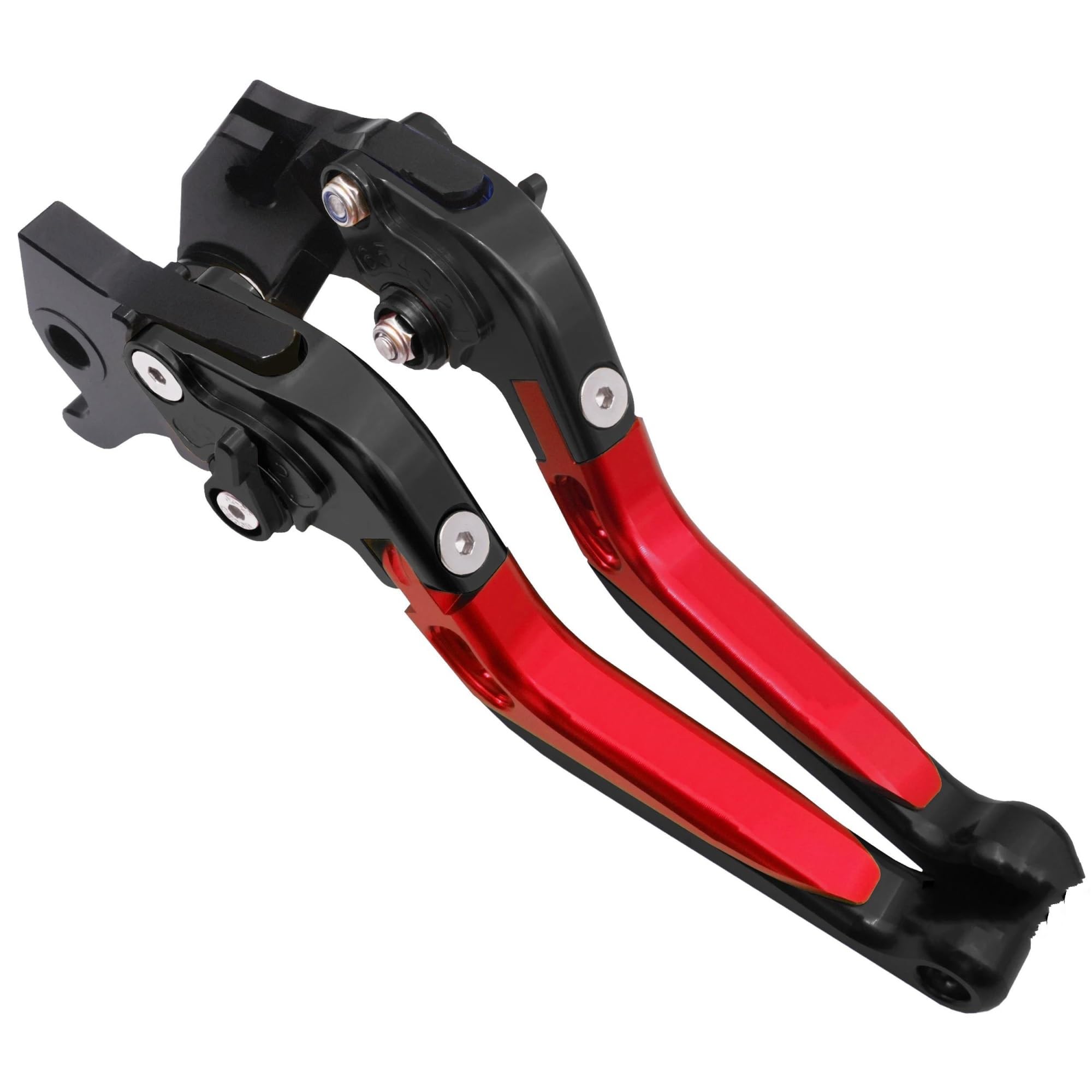 GIMEGIOYLY for CB1000R for CB 1000R for CB 1000 R Brake Clutch Lever Adjustable Folding Lever Clutch Lever Brake Lever Set Clutch Brake Lever Handle(BK RD BK-BK)