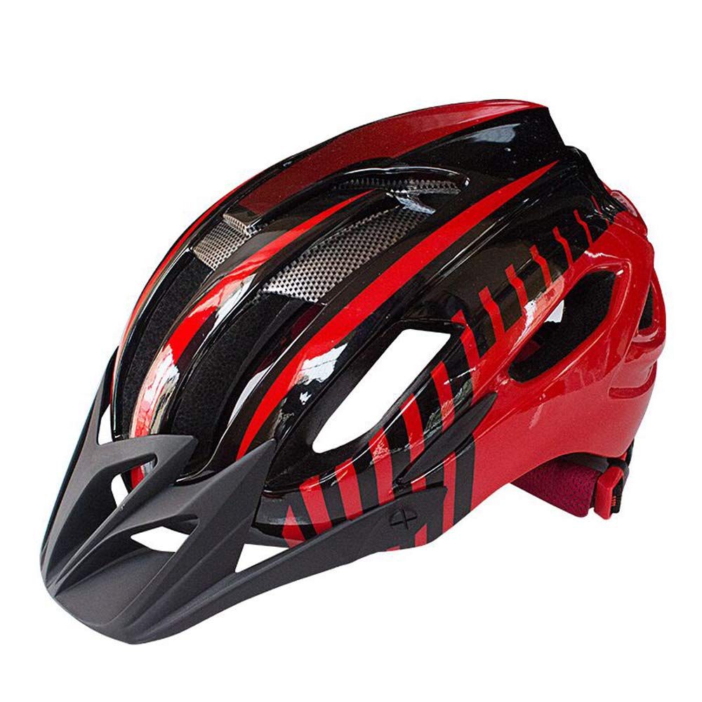 TOPCHANCES Kask rowerowy górski kask rowerowy ze światłem bezpieczeństwa, kask rowerowy hardshell superlekki regulowany rower szosowy w pełni ukształtowane kaski rowerowe dla mężczyzn kobiet