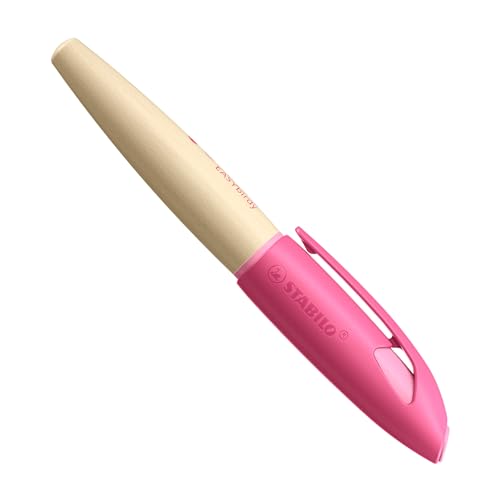 STABILO Ergonomic School Fountain Pen EASYbirdy Timber, A-Nib (Beginner), Left-Handed, Pack of 1 - Image 2