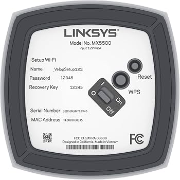 Amazon.com: Linksys MX5503 Atlas Pro 6 Wi-Fi 6 Dual-Band Mesh