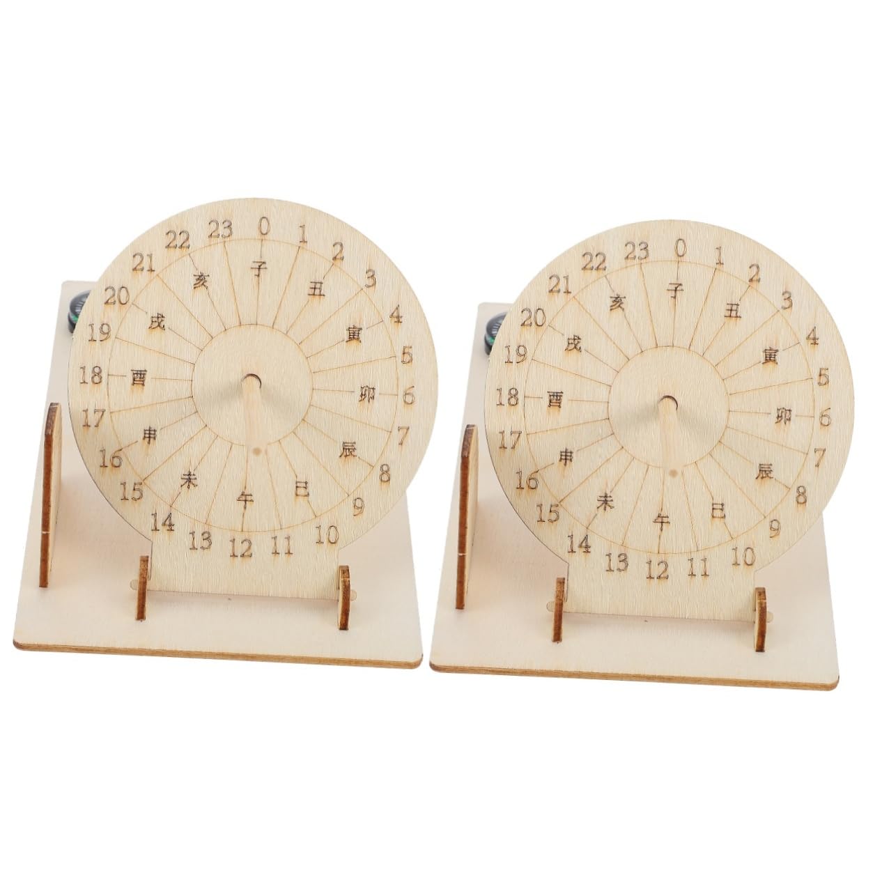 Reloj de sol de madera iplusmile para proyectos DIY científicos y educativos de astronomía