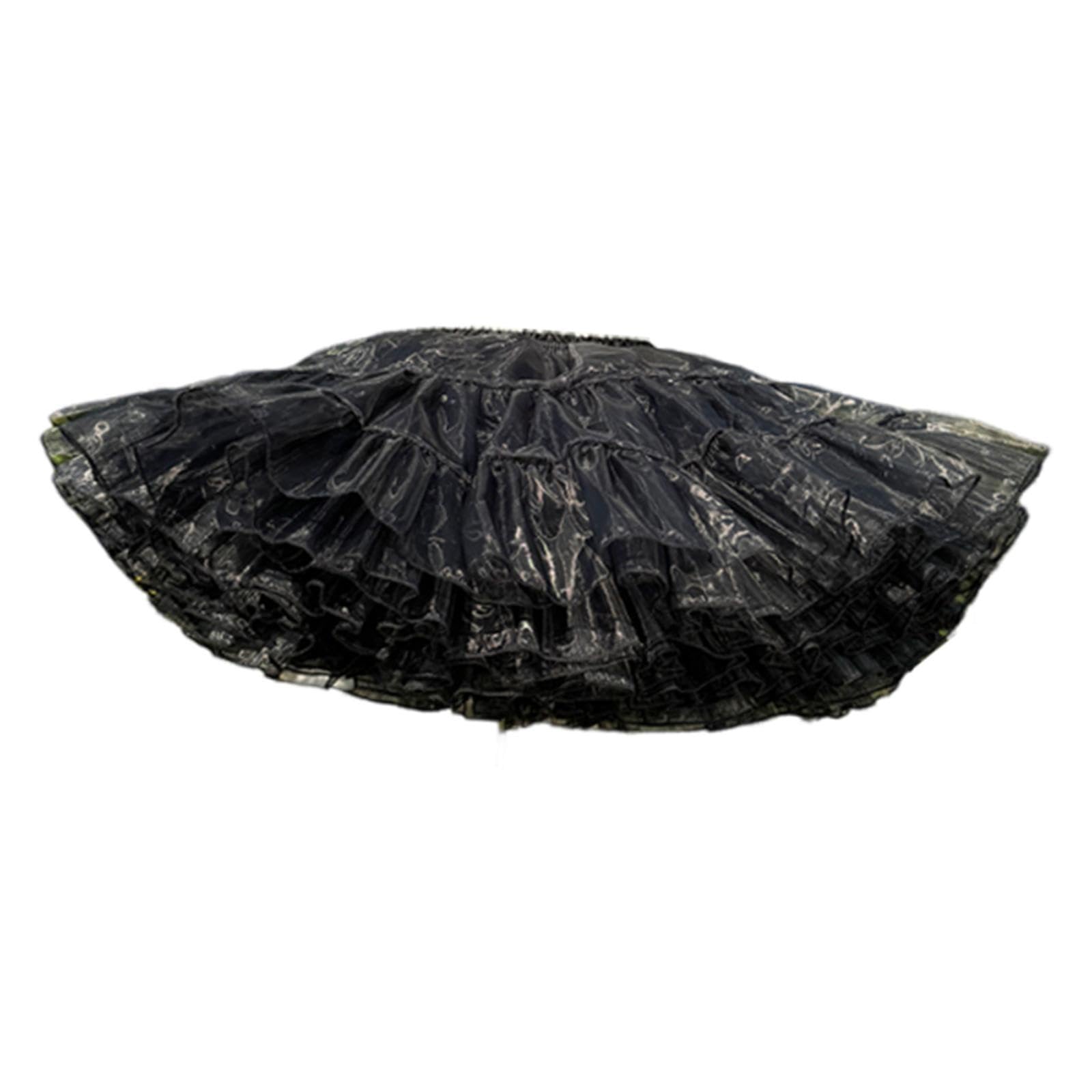 Sharplace Petticoat Donna Ruffles Tulle Gonna Corta Sottoveste Crinolina Elastica in Adatta a Occasioni Come Matrimoni Danza Cosplay Feste