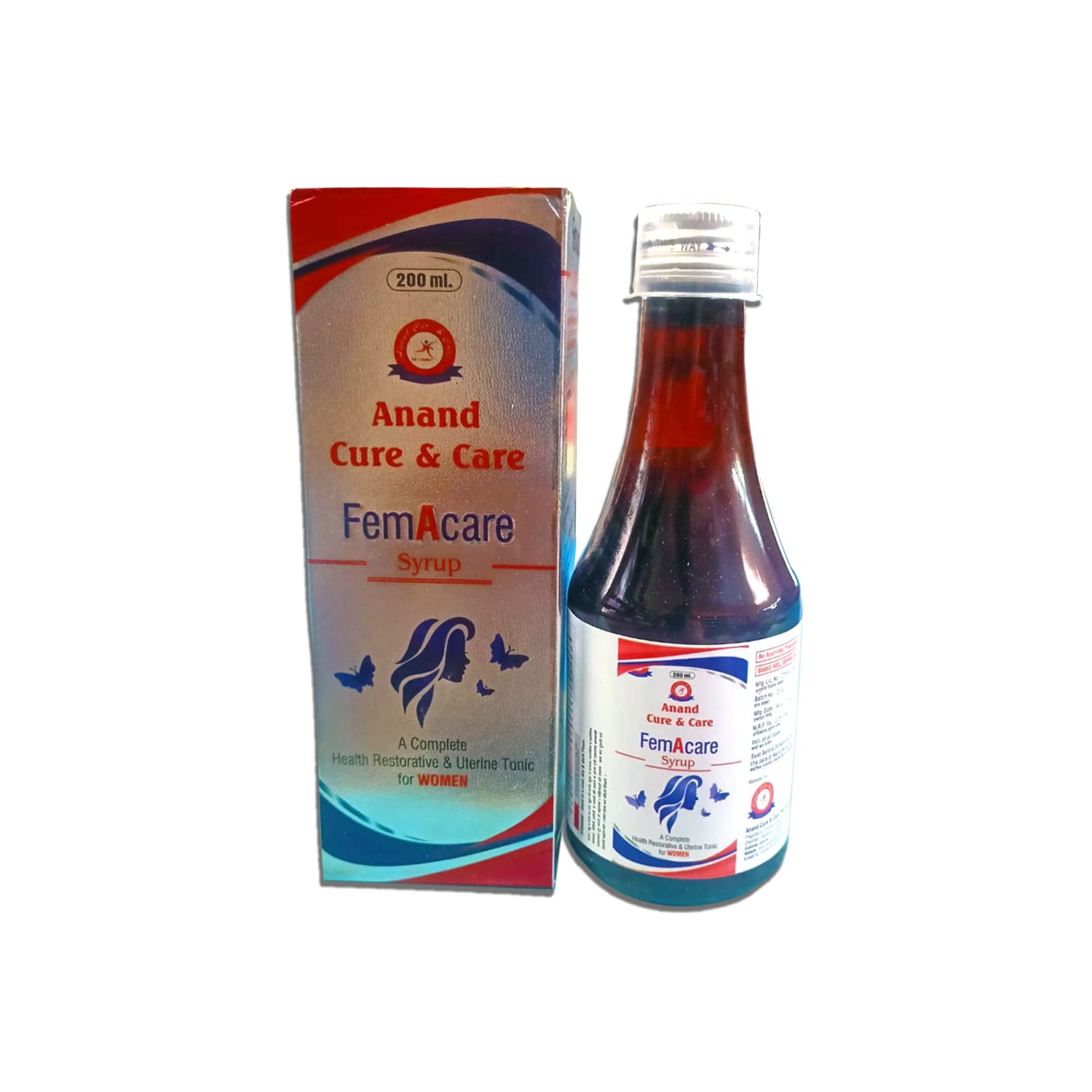 Anand Cure & Care Fem A Care |General Weakness, Anemia| Various female Problems | 200 ml
