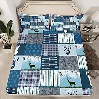 Set di biancheria da letto con uccelli tropicali con colibrì e copripiumino per bambini, con fiori di iris romantici e animali selvatici esotici, con acquarello, giungla floreale, decorazione per