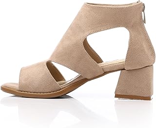 صندل بكعب 3 سم للنساء من اكس او ستايل