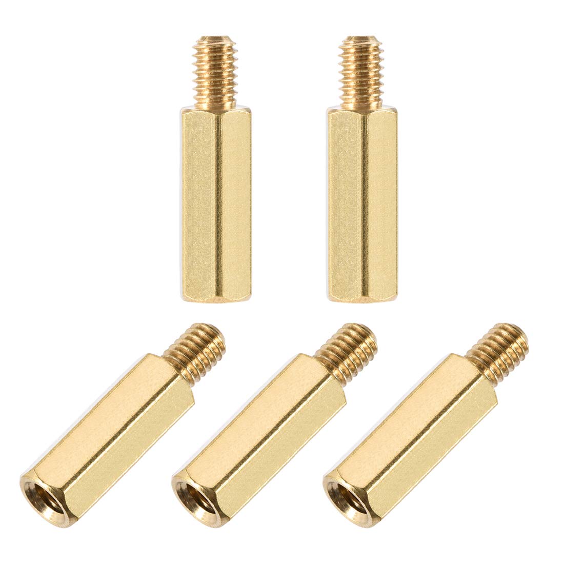 Entretoises Laiton M2.5x14mm+6mm Mâle-Femelle Pour Drone FPV - Lot De 20 Pièces Neuves