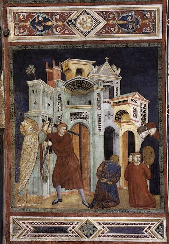 Peinture sur Toile Saint Nicolas de Neroccio di Bartolomeo de Landi Tableaux pour Chambre 60x90cm