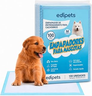 Edipets, Welpen Unterlagen, 45x60, PIPI Matten für Hunde, Welpenunterlagen, Puppy Pads, Trainingspads (100 Stück)