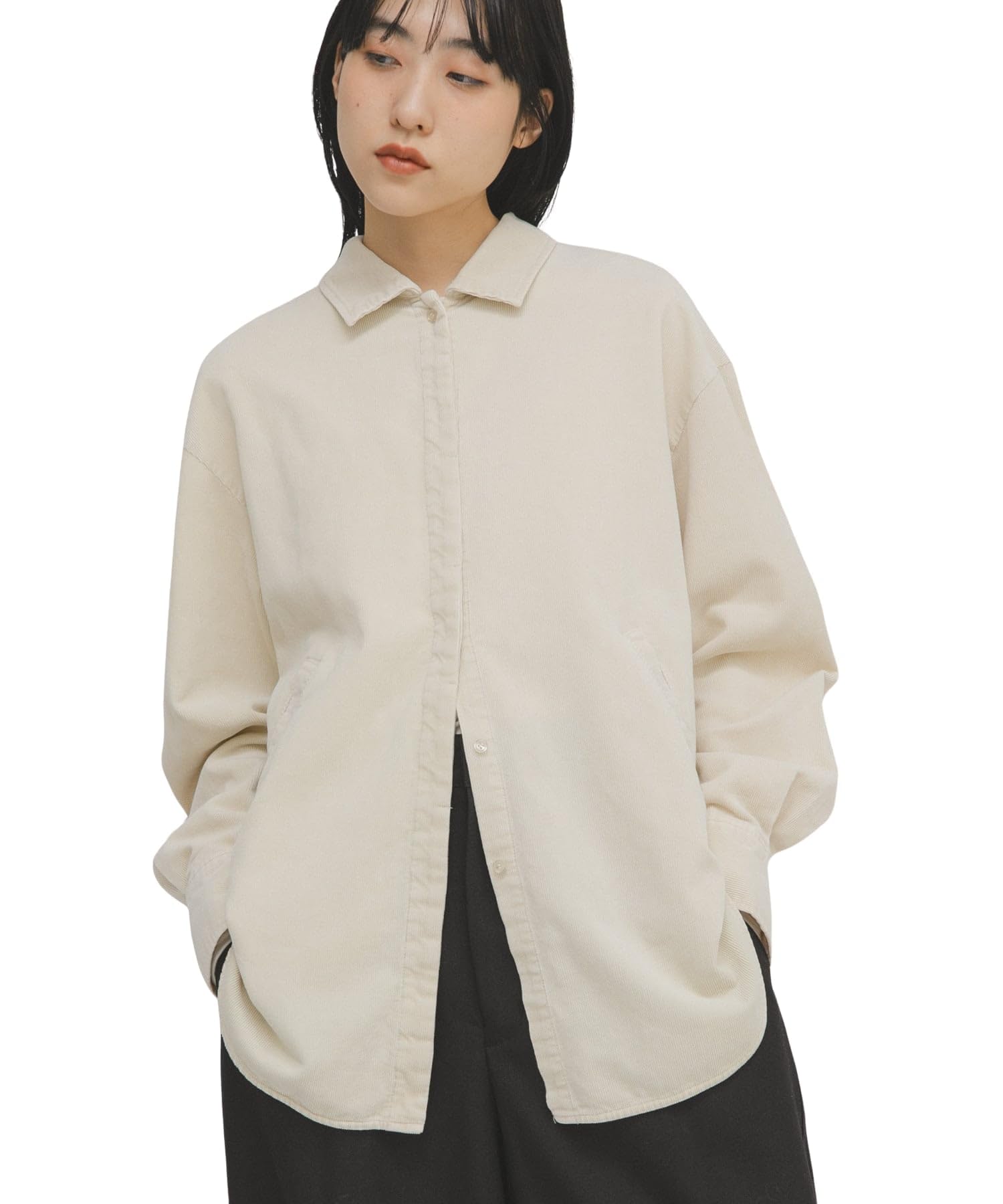 [ケービーエフ] シャツ・ブラウス コーデュロイシャツ ウィメンズ KBA7-23R260