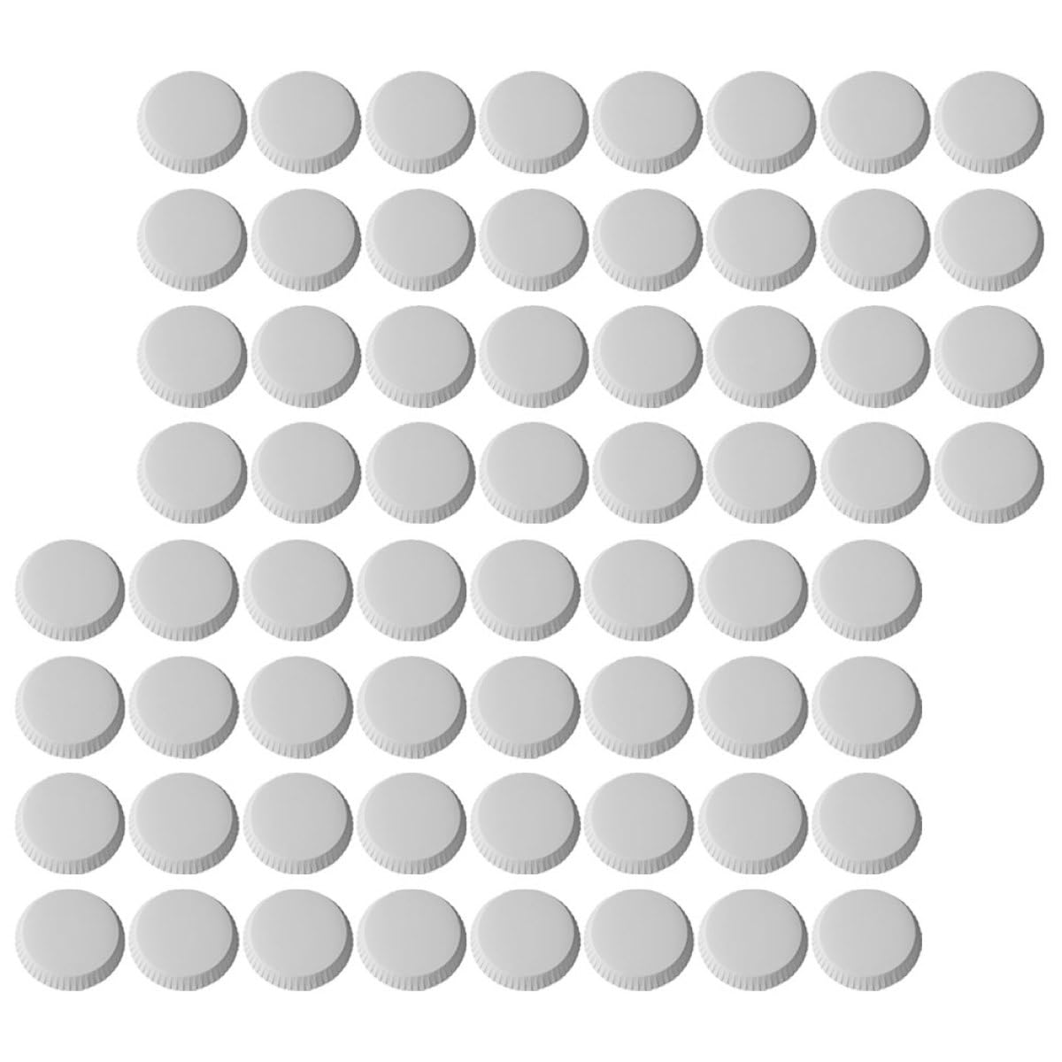 Coperchi per Bicchieri di Carta 100 Pezzi, Impilabili e Portatili, Colore Bianco, Design Bordo Unico, per Cucine Domestiche e Caffè