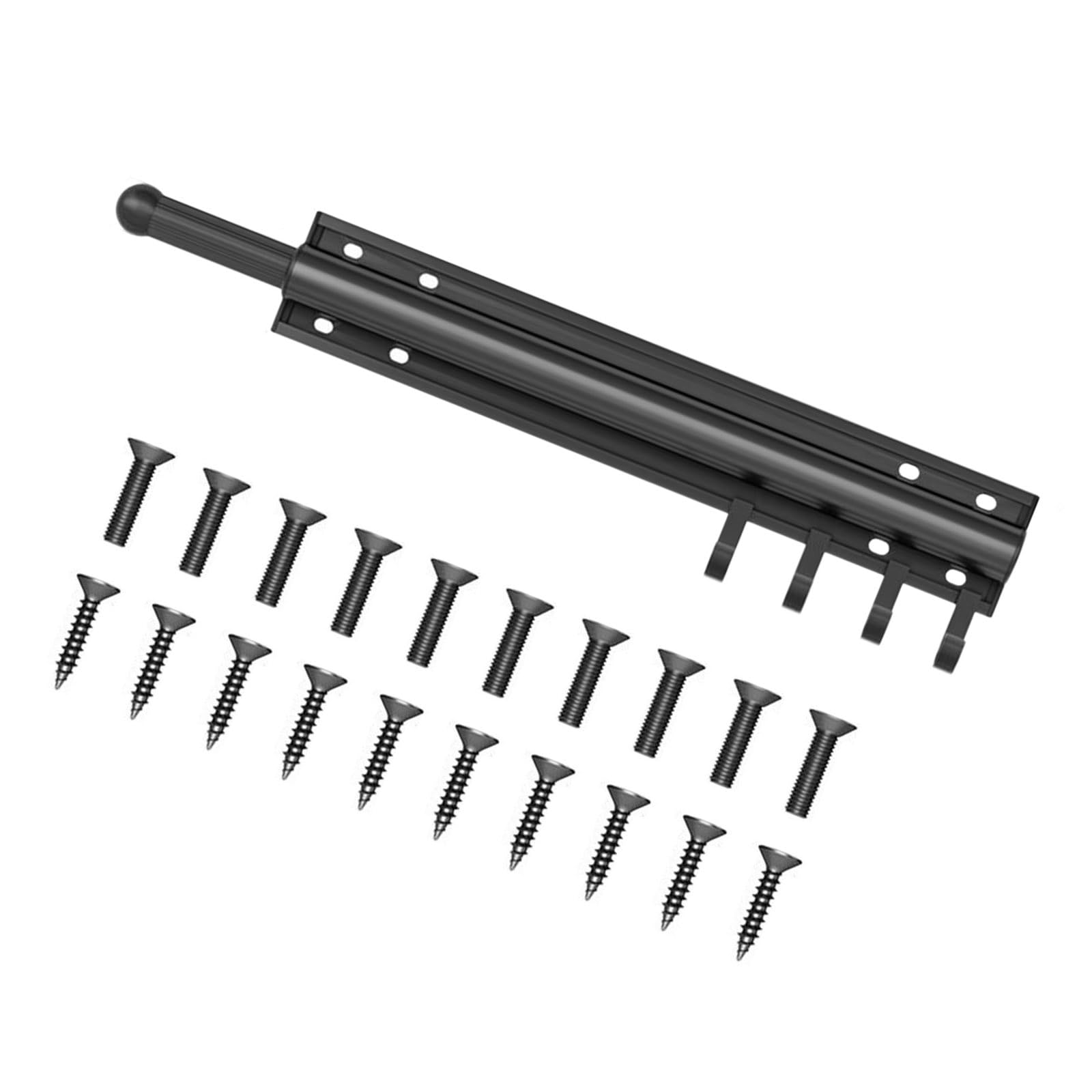 Buxuaaaa Black Rustproof Aluminum Retractable Garment Rod For Hanging Coats Trousers And Other Clothing Bathroom Towel Rack