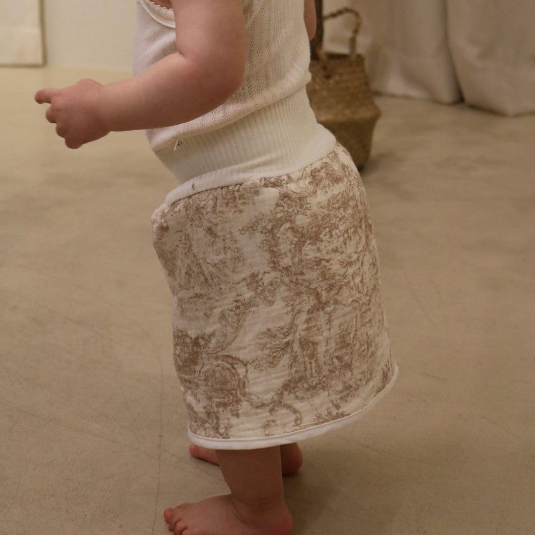 Ayaya Air Skirt for Babies – The Solution for Diaper Rash. Breathable, Absorbent & Waterproof Diaper-Free Skirt for Potty Training (Pink, Medium)