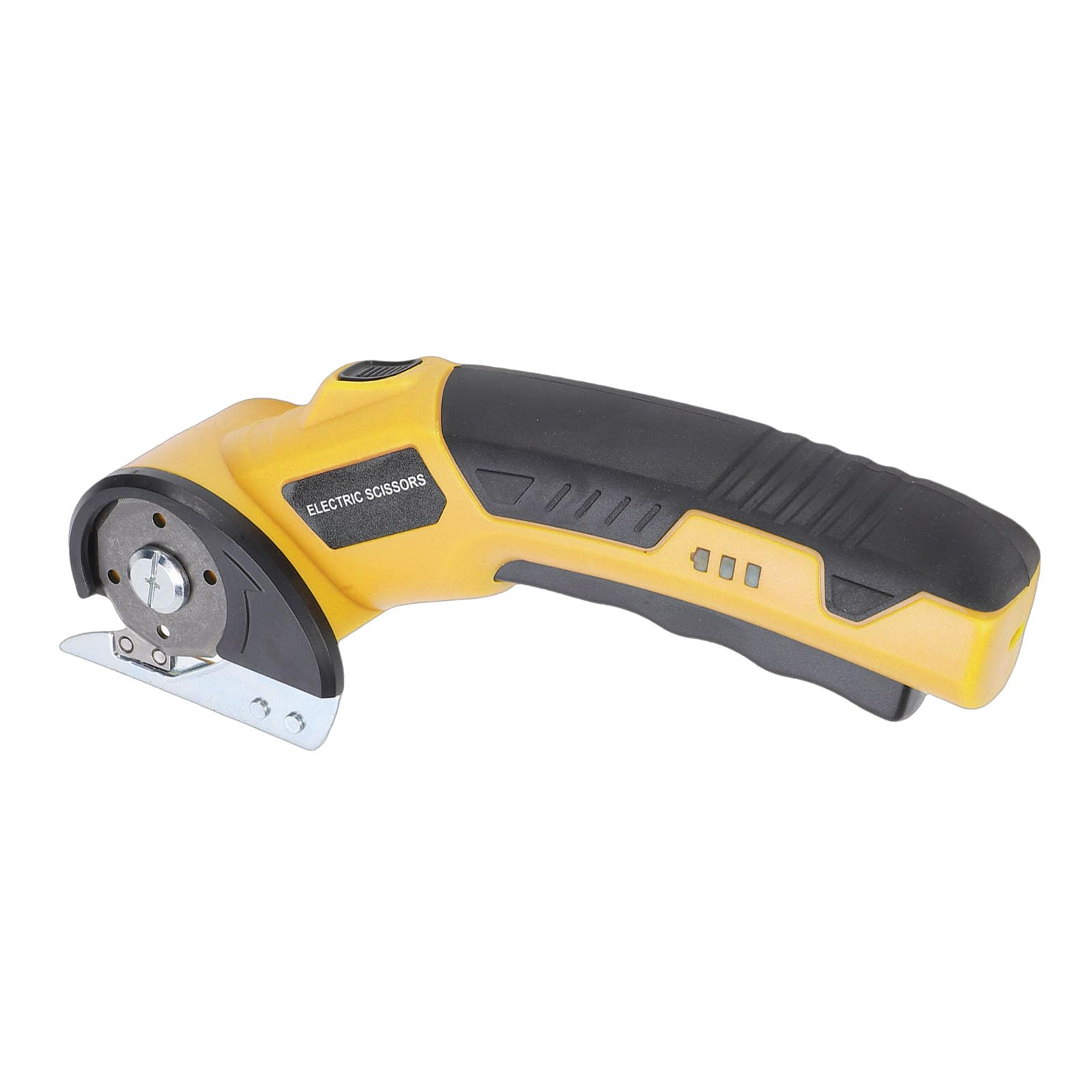 carton électrique Rechargeable, Boîte Portable avec Lumière LED pour Couper le Papier Peint 1/4 (Jaune)