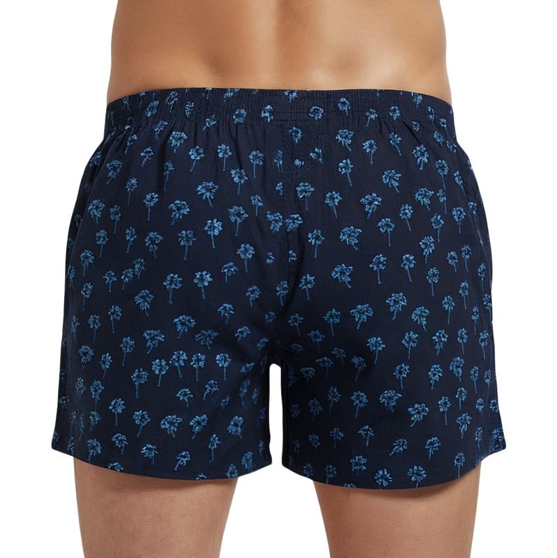 D.E.A.L International 5-er Set Boxershorts Blau mit Motiv Mix