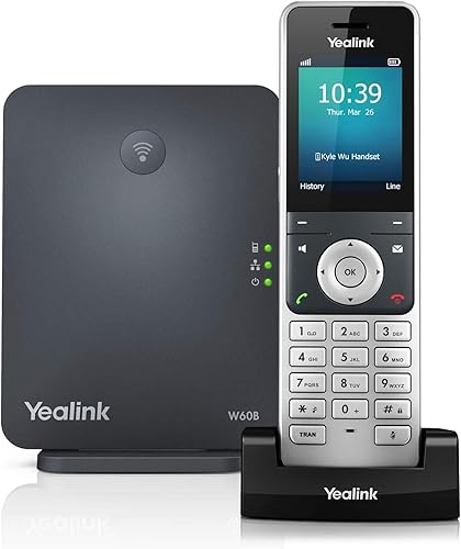 Yealink - W60P - Base Dect y paquete de auricular (renovado)