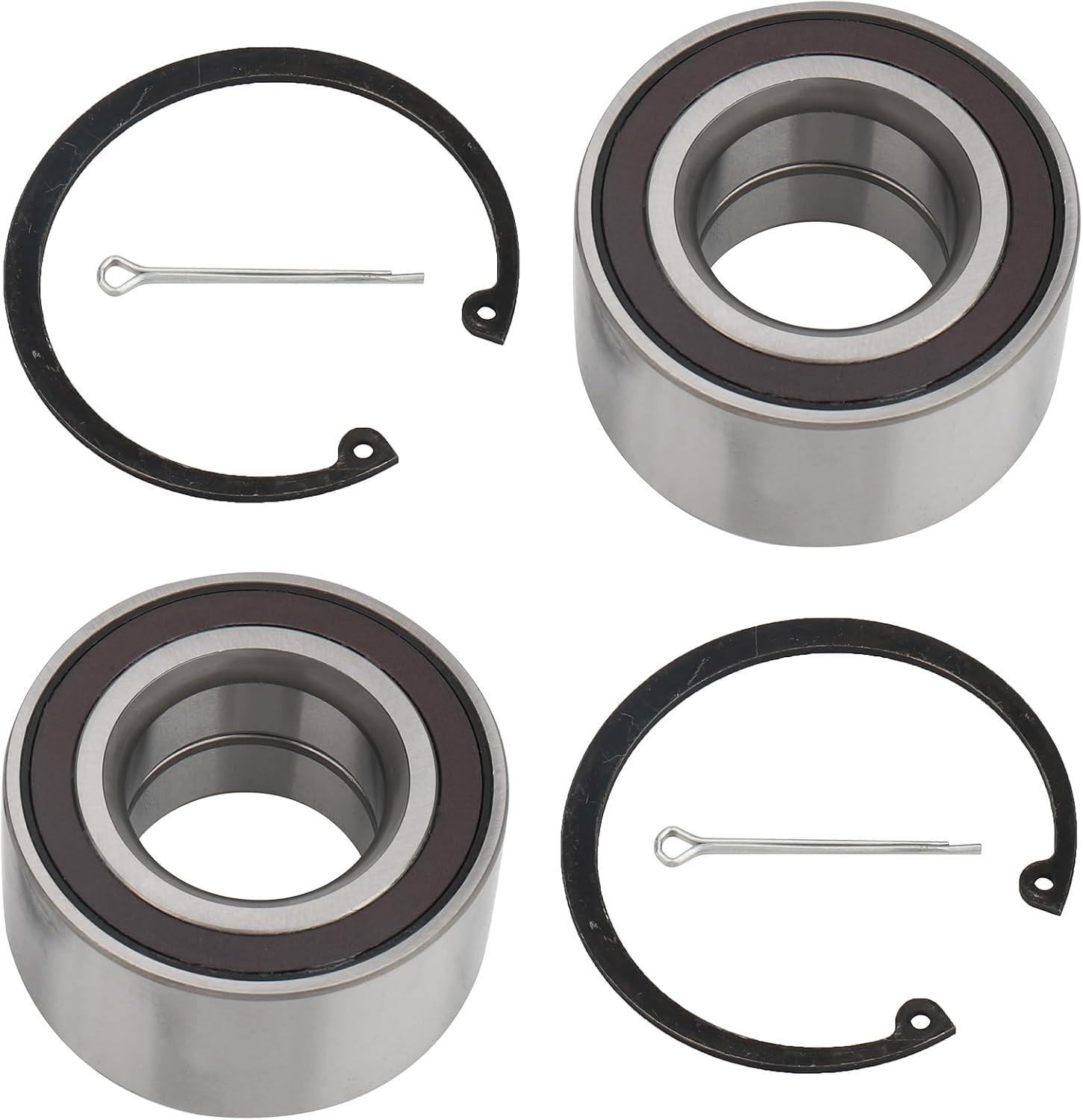 IRONTEK Front Wheel Bearings 510119K Compatible for 2013-2019 Buick Encore 2012-2019 Chevrolet Sonic 2014-2016 Chevrolet Spark EV 2013-2019 Chevrolet Trax 2PCS