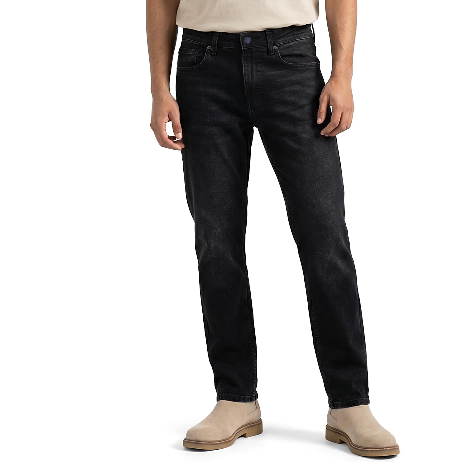 spykar Men's Chico Relaxed Fit Mid Rise Casual Jeans-picture-52