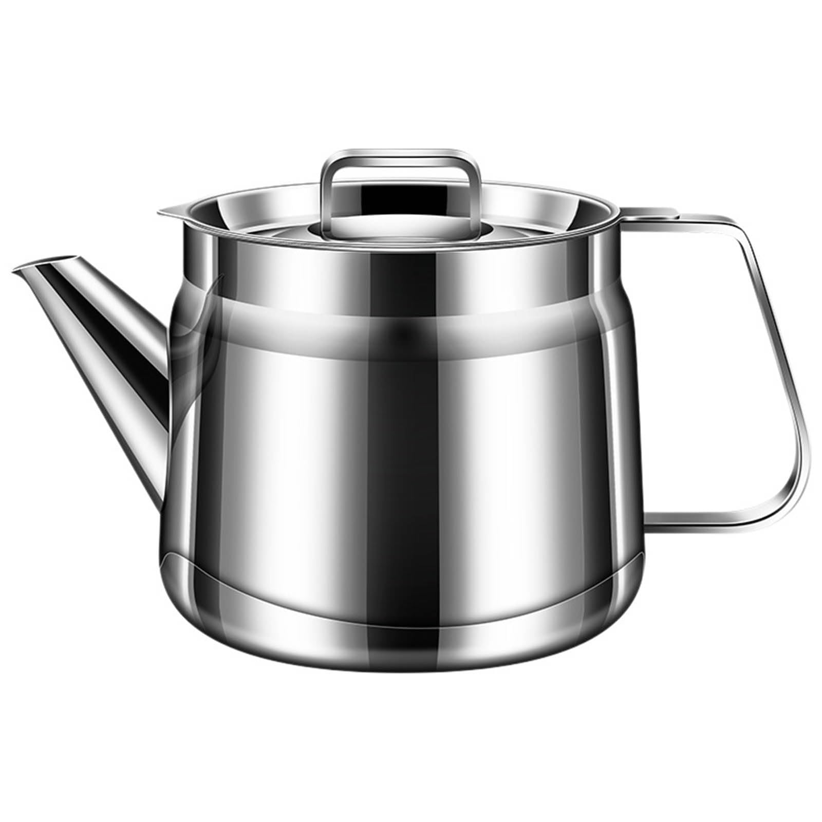 Buxuaaaa Professional Kitchen Engine Filter Container 1.5L Capacity Ergonomic Stream and Cold Handle for Safe Cooking Tasks Engine Filter Container with Stream