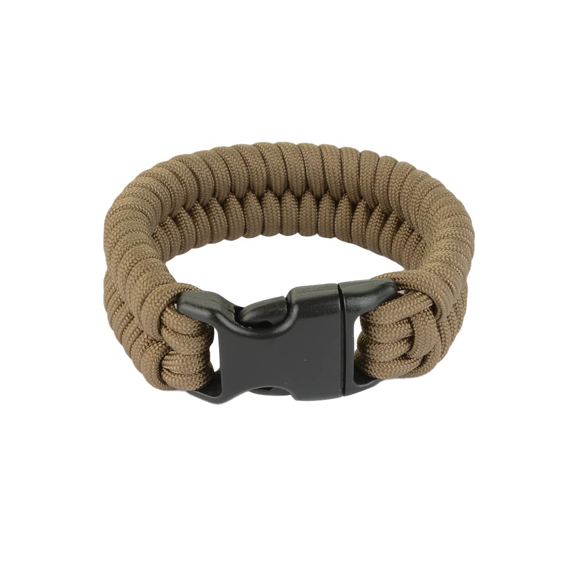Epic Militaria Paracord Fish Bracelet (Medium, Coyote Brown)