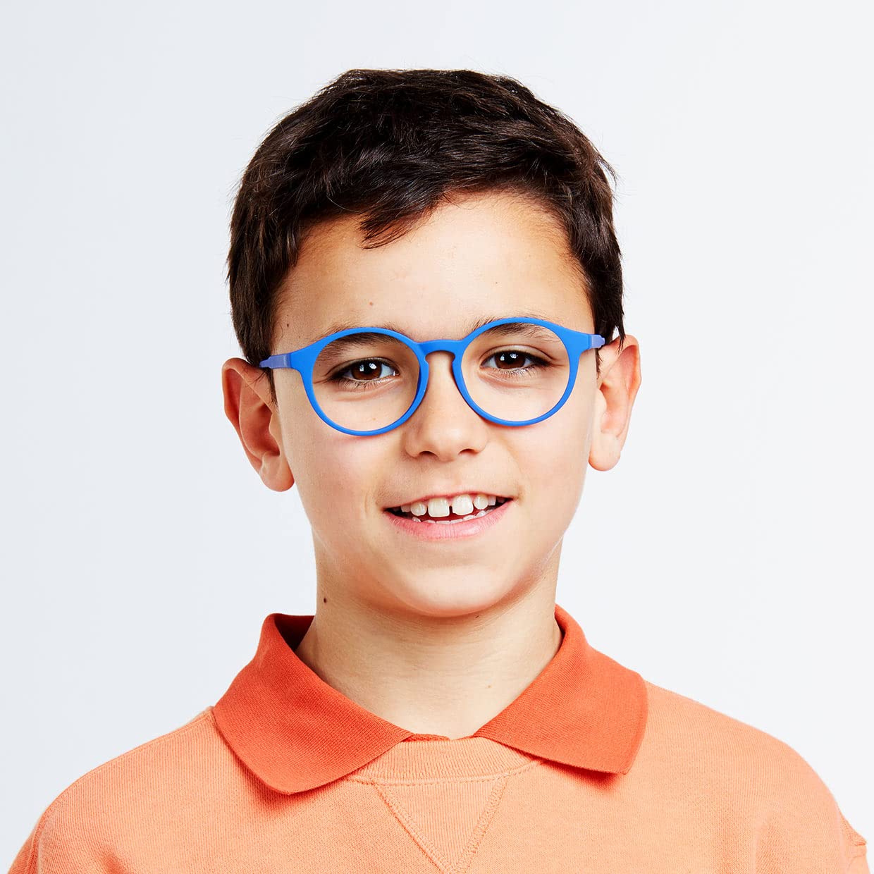 BARNER - Lekkie niebieskie okulary Le Marais dla dzieci na komputer - okulary z niebieskim światłem dla chłopców i dziewcząt, Pałac Niebieski, 45-19-130