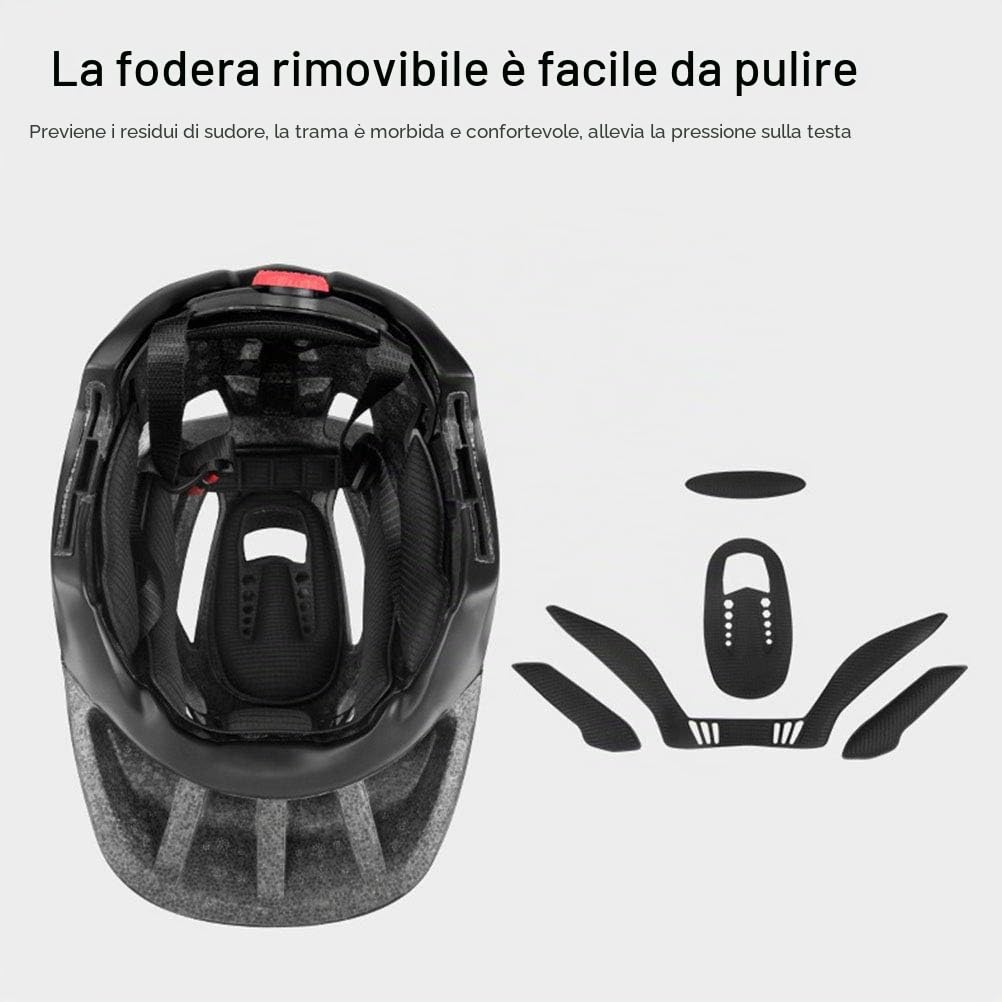 Casco integrale da bici per bambini, 2 in 1, per bici da cross, mountain bike, BMX, skateboard, con mentoniera rimovibile, 13 prese d'aria
