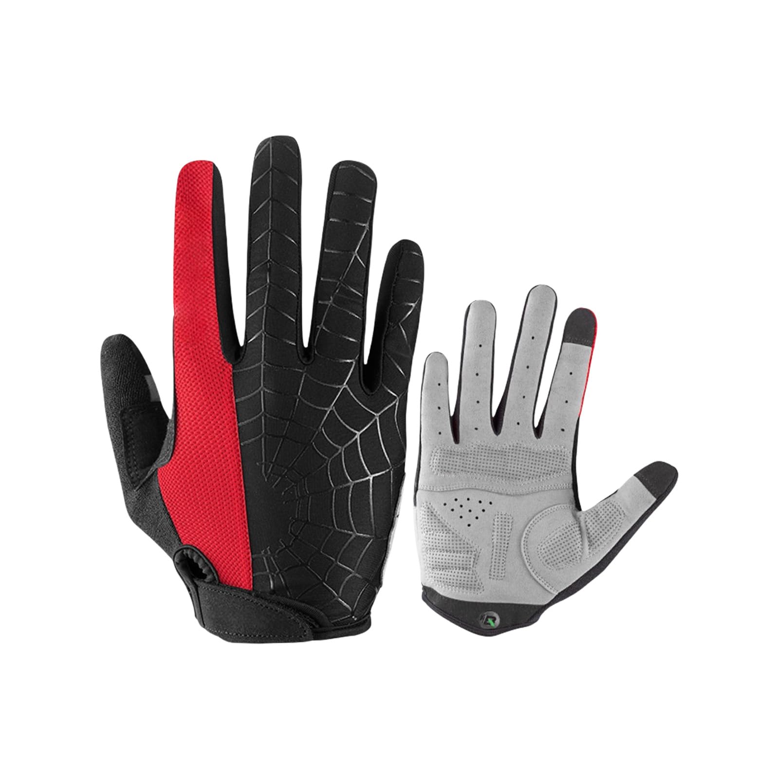 Guantes de bicicleta con acolchado grueso de absorción de golpes, flexibles, medio dedo para entusiastas del ciclismo, deportes al aire libre, bicicleta