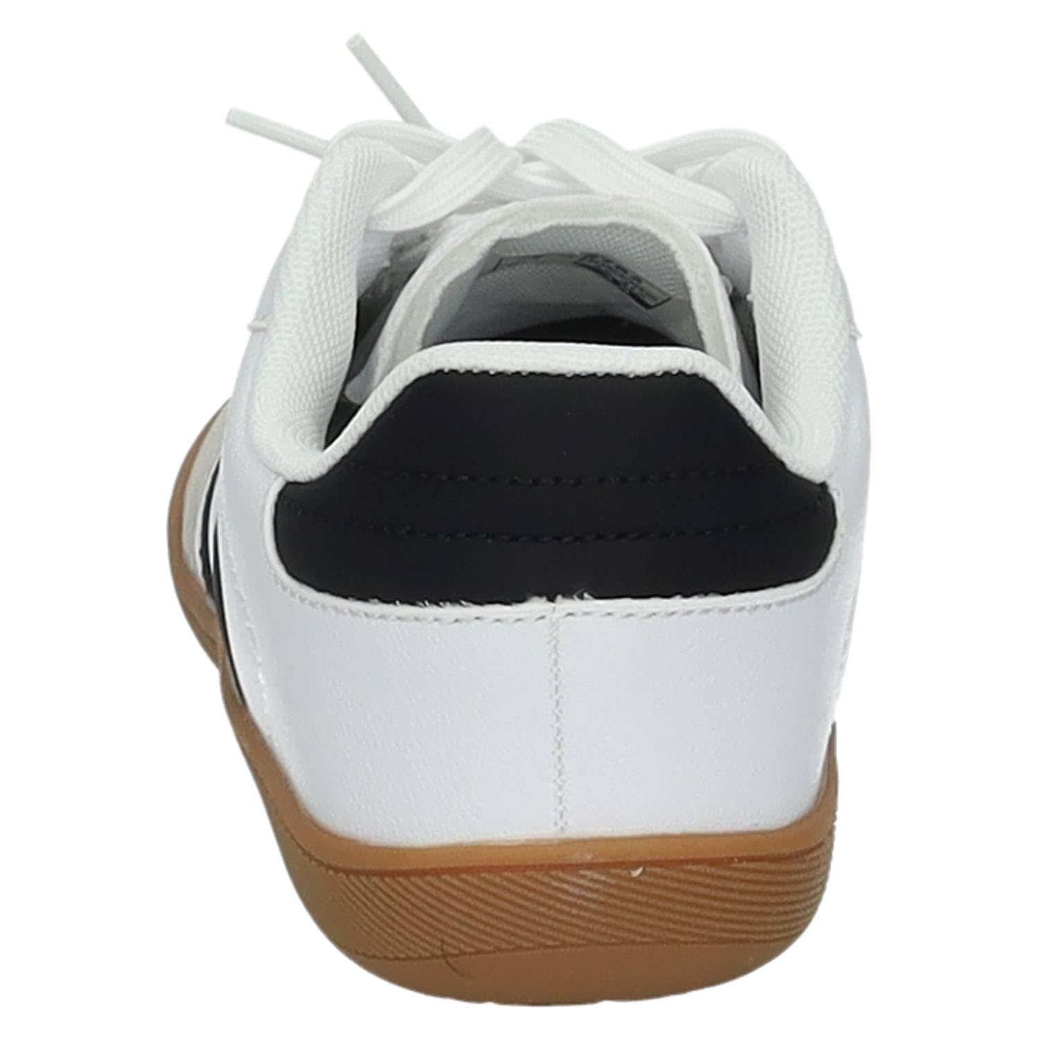 DEMAX 7-1227B2 Zapatillas Deportivas respetuosas para Mujer Blancas con Detalles Negros y Plantilla Double Memory Foam Mujer Deportivos