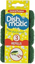 3 x Dishmatic Replacement Sponges Caraselle