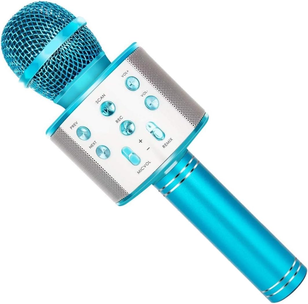 SUNY Wireless Bluetooth Karaoke Microphone with Speaker & Record Function, Best Gift