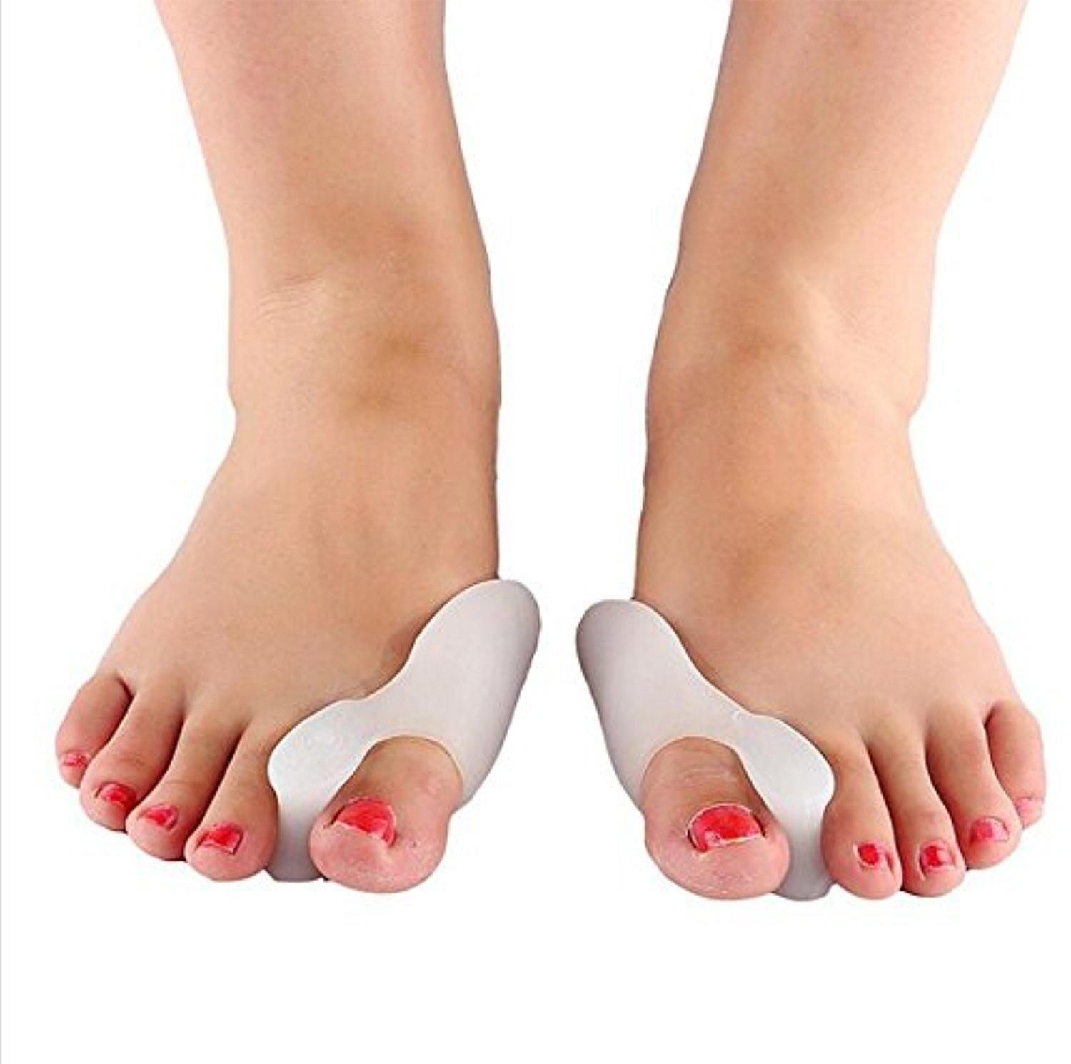 Pedimend 4 paia alluce valgo cuscino Splint | gel Bunion Guard Pads | Big Toe Bunion Protector per scarpe | assorbe pressure & Friction
