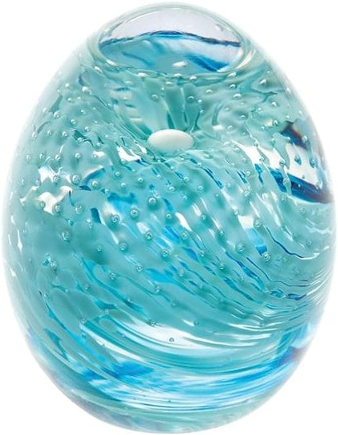 Piece Crystal Blessings Paperweight, Blue