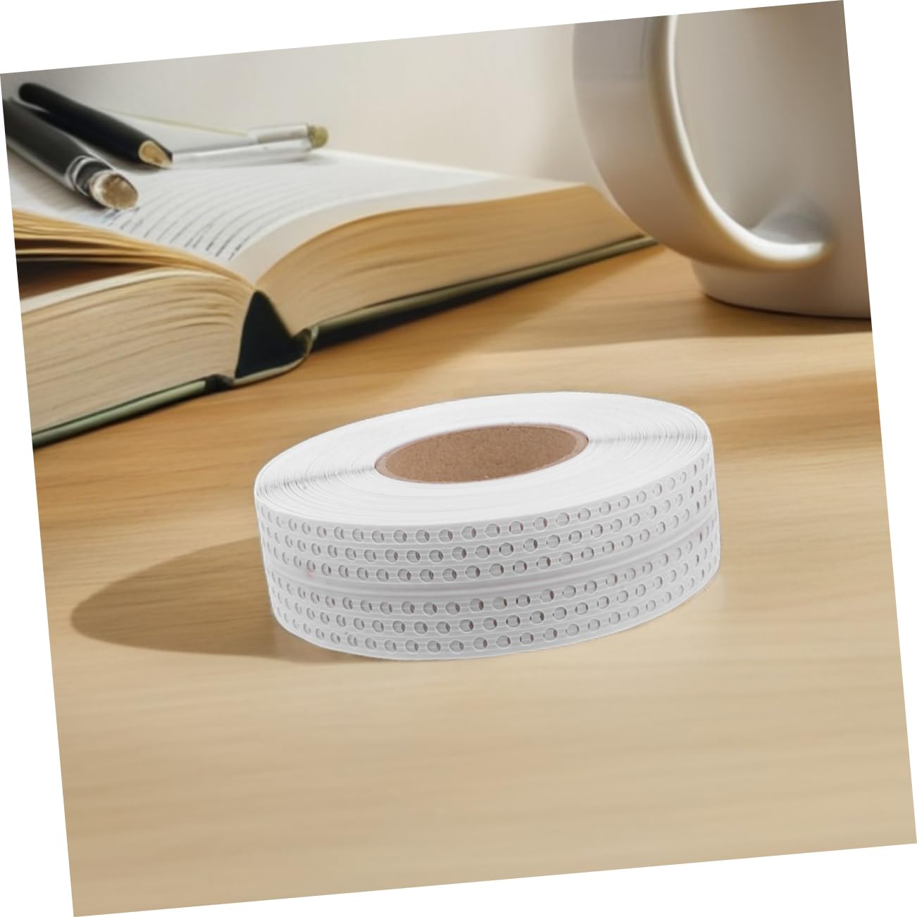 Gadpiparty Flexible Molding Wall Trim Self-Adhesive Corner Molding Wall Corner Strip Peel and Stick Protector Drywall Joint Tape