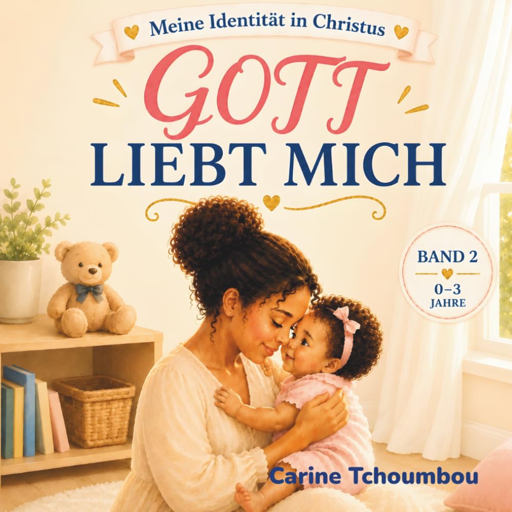 Gott liebt mich: Ein liebevolles erstes Glaubensbuch für Kinder (0–3 Jahre)