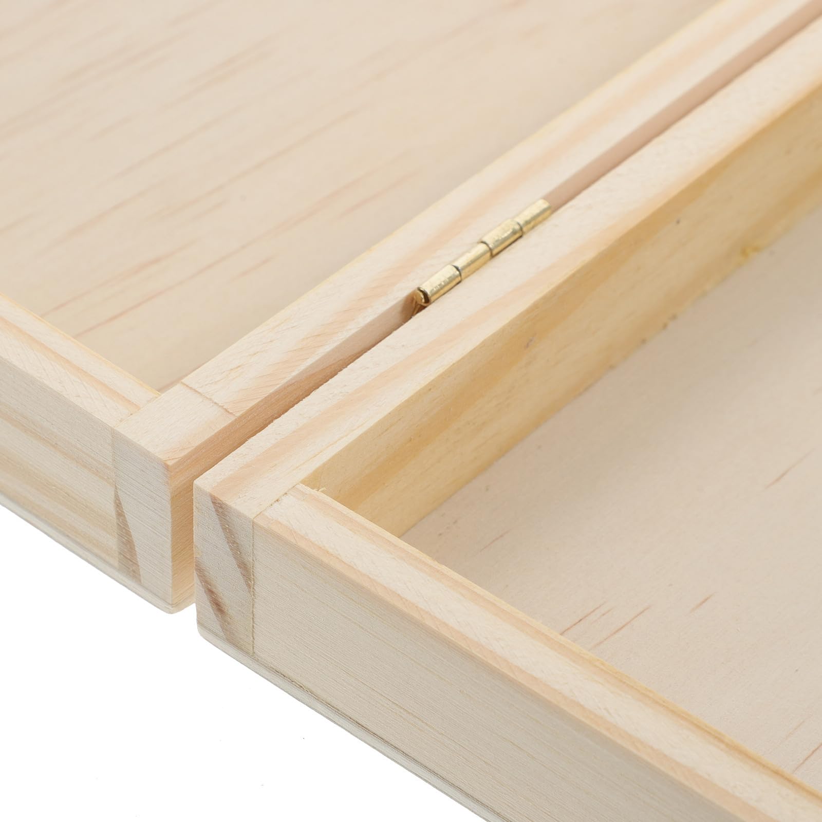 SOLUSTRE Scatola Porta Colori in Legno Portatile e Robusta Maniglia, Valigetta Multifunzione per Uso Quotidiano e Organizzazione Artistica