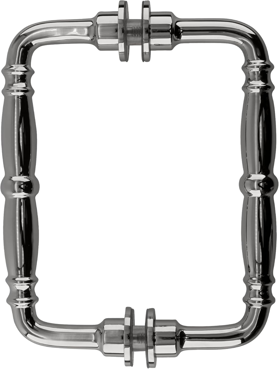 C.R. LAURENCE V1C6X6CH CRL Polished Chrome 6" Victorian Style Back-to-Back Pull Handle