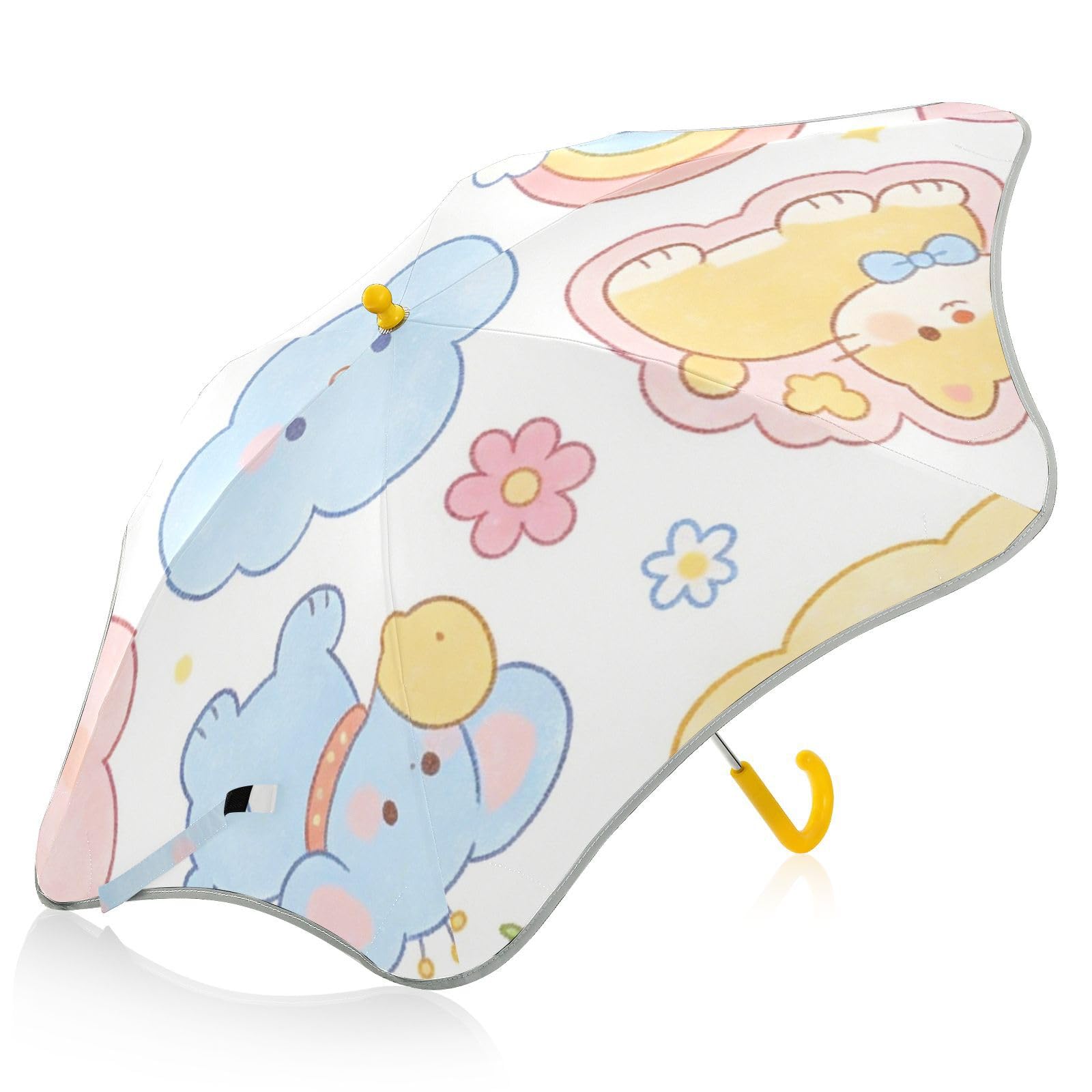 GuoChe Parapluie léger avec cadre antirouille