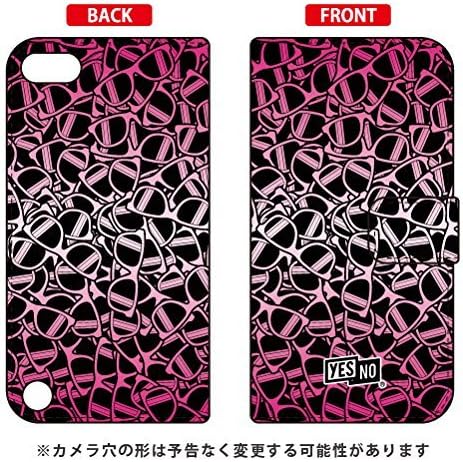 YESNO Notebook Type Smartphone Case Sunglasses Pink / for iPod touch (5th Generation) ATC5TH-IJTC-401-N282