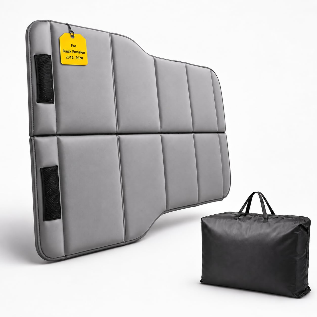 Car Mattress for 2016–2020 Buick Envision, Upgraded Non-Inflatable Thickened Foam SUV Car Camping Mattress, Foldable Trunk Sleeping Pad Car Bed Mattress for Road Trips Camping Travel