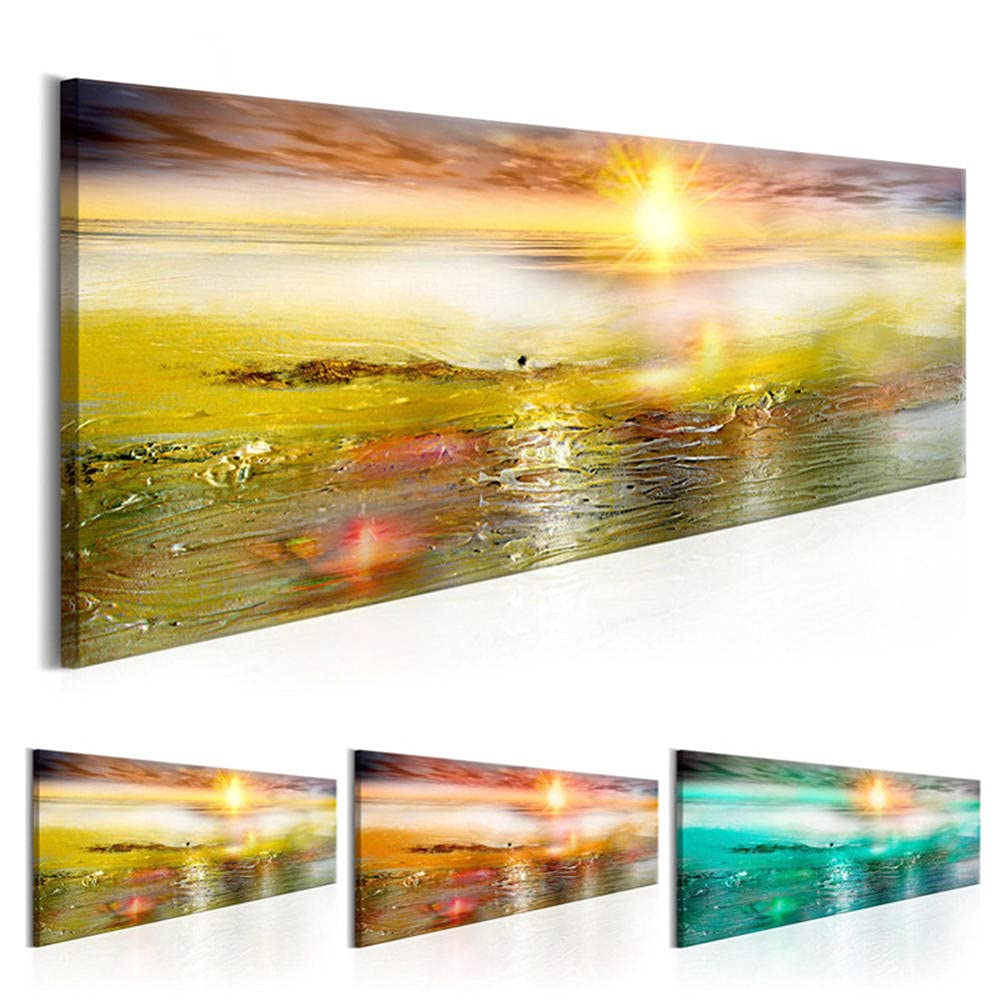 Broderie Diamant Kit Complet Coucher de Soleil 5D 40x120cm pour Adulte