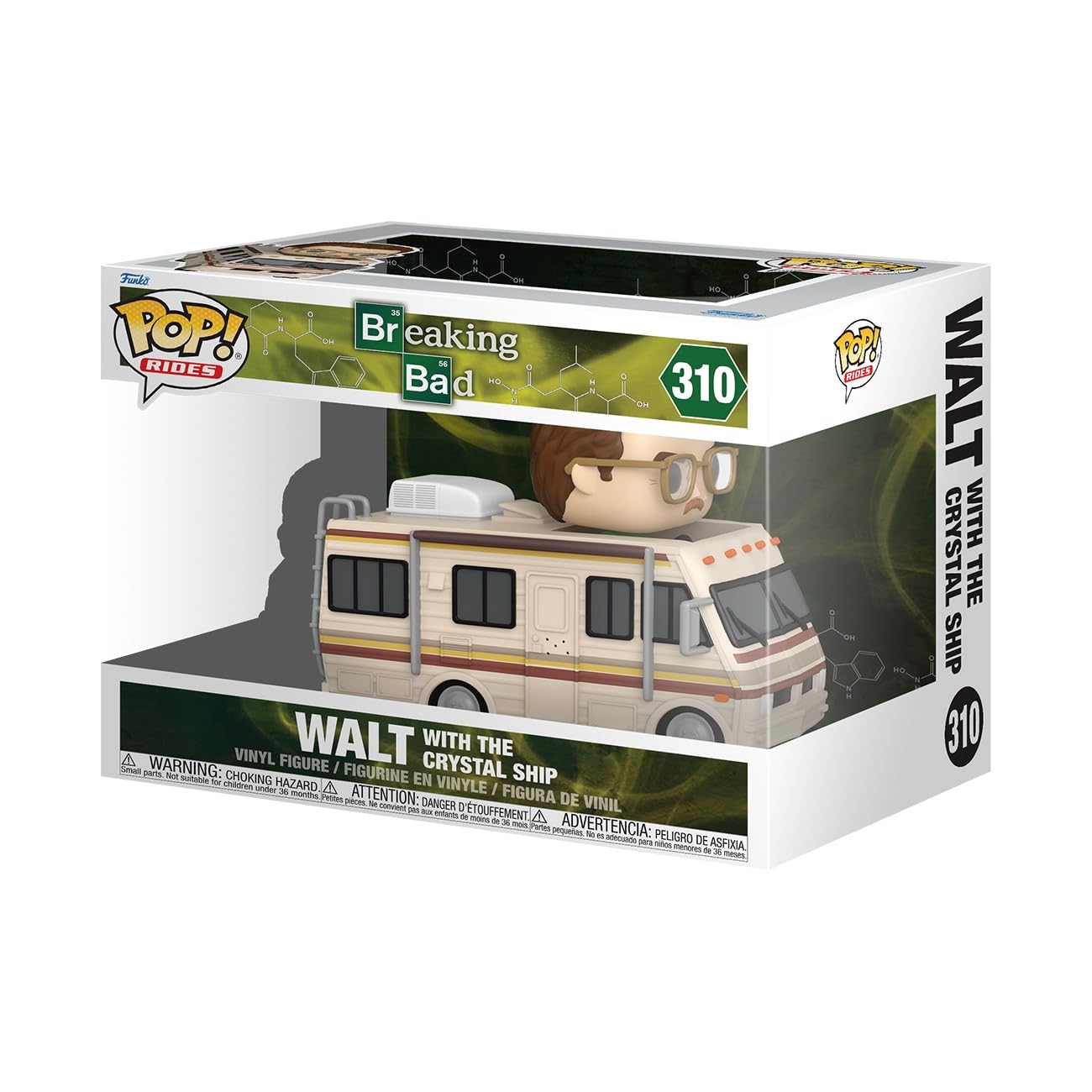 Funko POP! Rides Deluxe: Breaking Bad - Walt & RV - Collectable Vinyl Figure - Gift Idea - Official Merchandise - Toys For Kids & Adults - Model Figure for Collectors and Display
