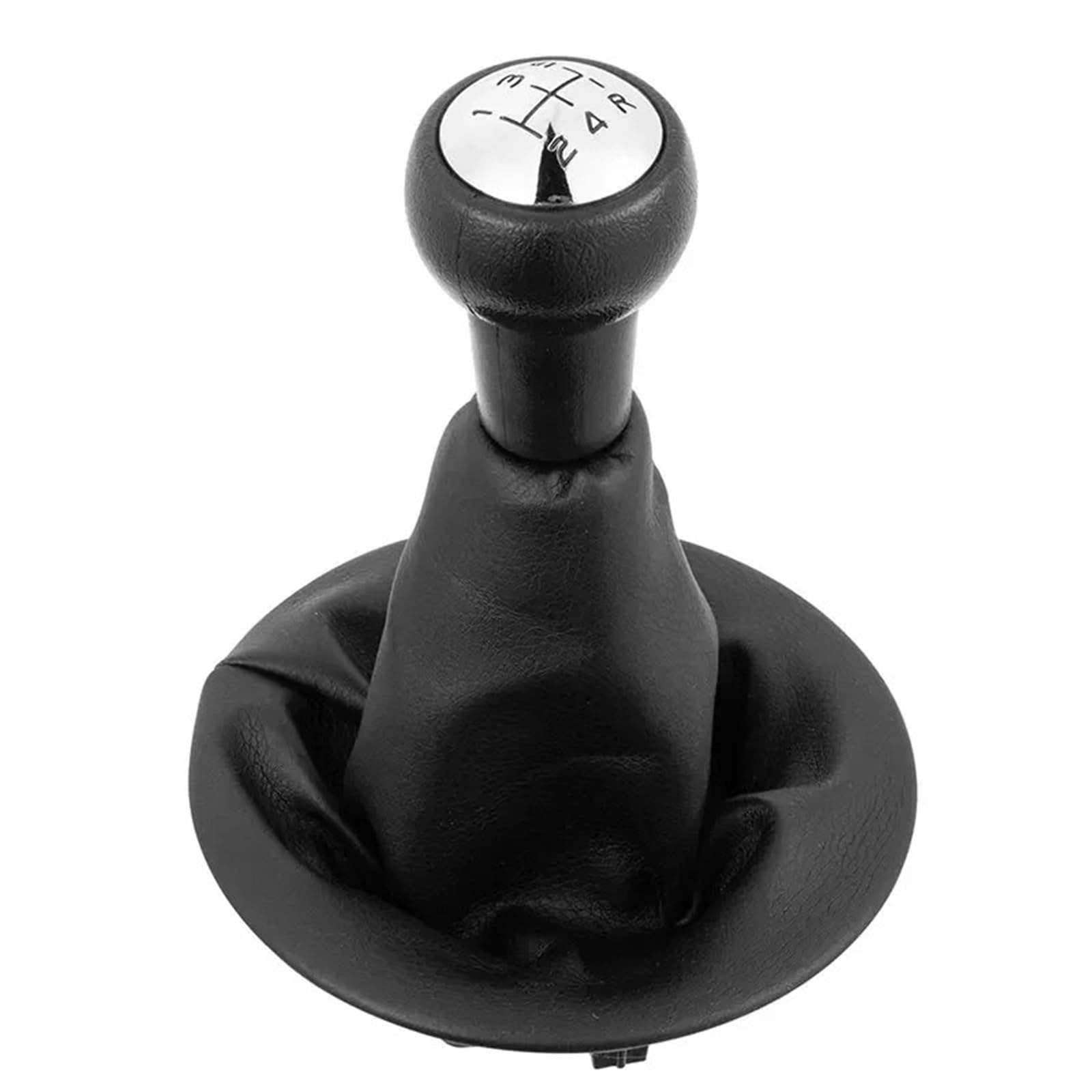 XZCVTYW Car Shift Gear Knob Cover Gear Shifting Knob Car Gear Shift Knob Lever Shifter Stick Gaiter Boot Cover PU for Berlingo III MK3 for Peugeot Partner 2008-on