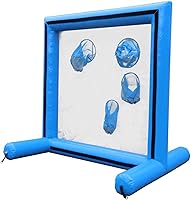 Vista 2 de TentandTable Panel de juego de marco de aire de repuesto Panel de lanzamiento de bolsas de frijoles con red Uso con juego de marco de aire