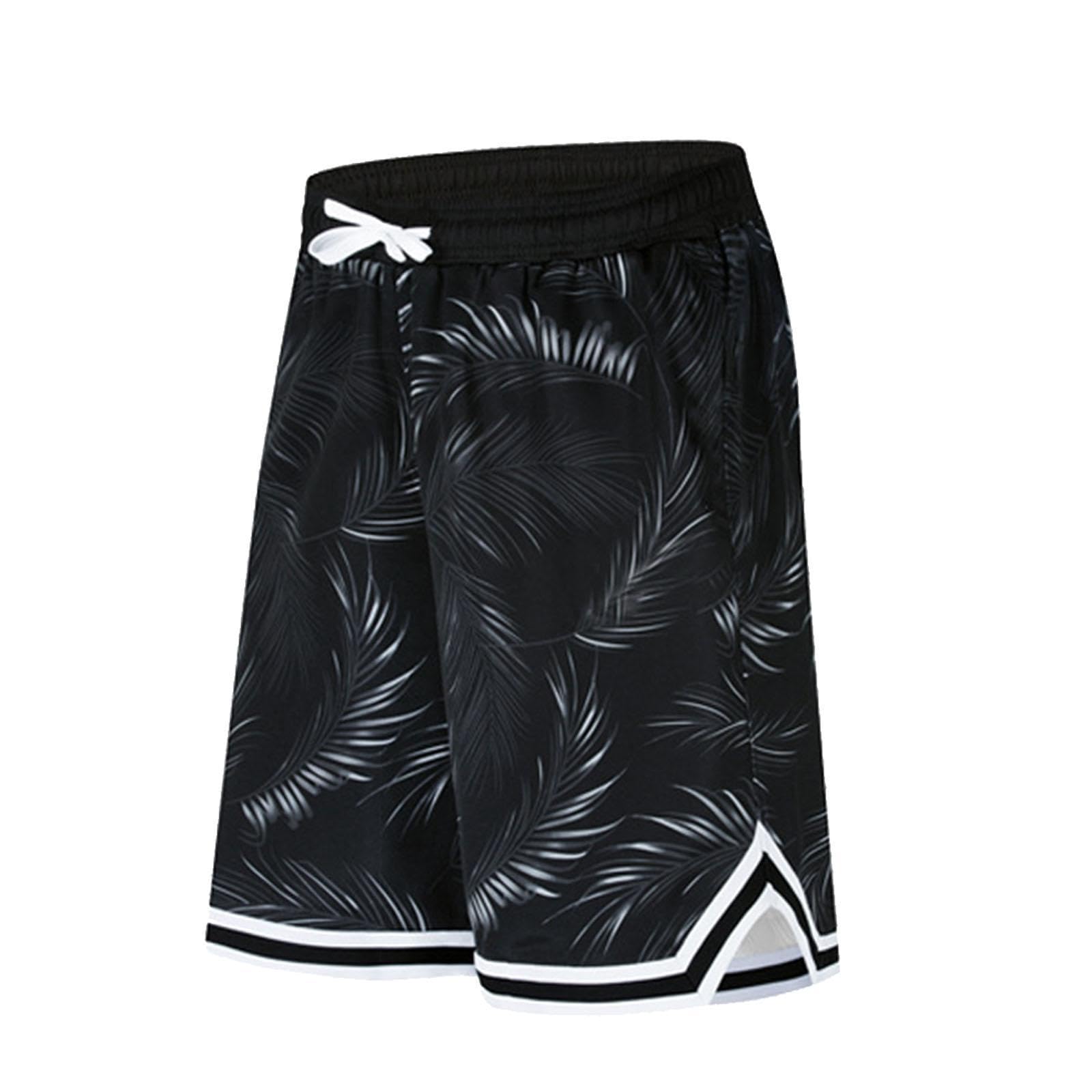 Active Shorts Classic Beachwear Athletic Pants for Bodybuilding Football Gym XL-image-20