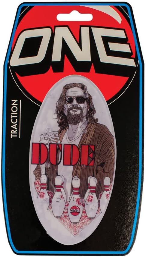 One Mfg The Dude Snowboard Stomp Pad 5" x 3" - Lightweight, Anti-Slip