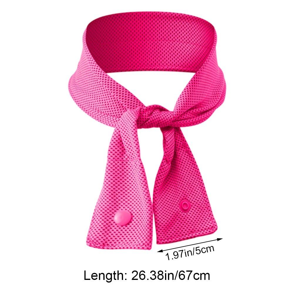 Foulard Rafraîchissant pour Le Cou, Serviette Anti-Transpiration, Bandana Rafraîchissant pour Femmes Hommes, Accessoires De Sport D'été