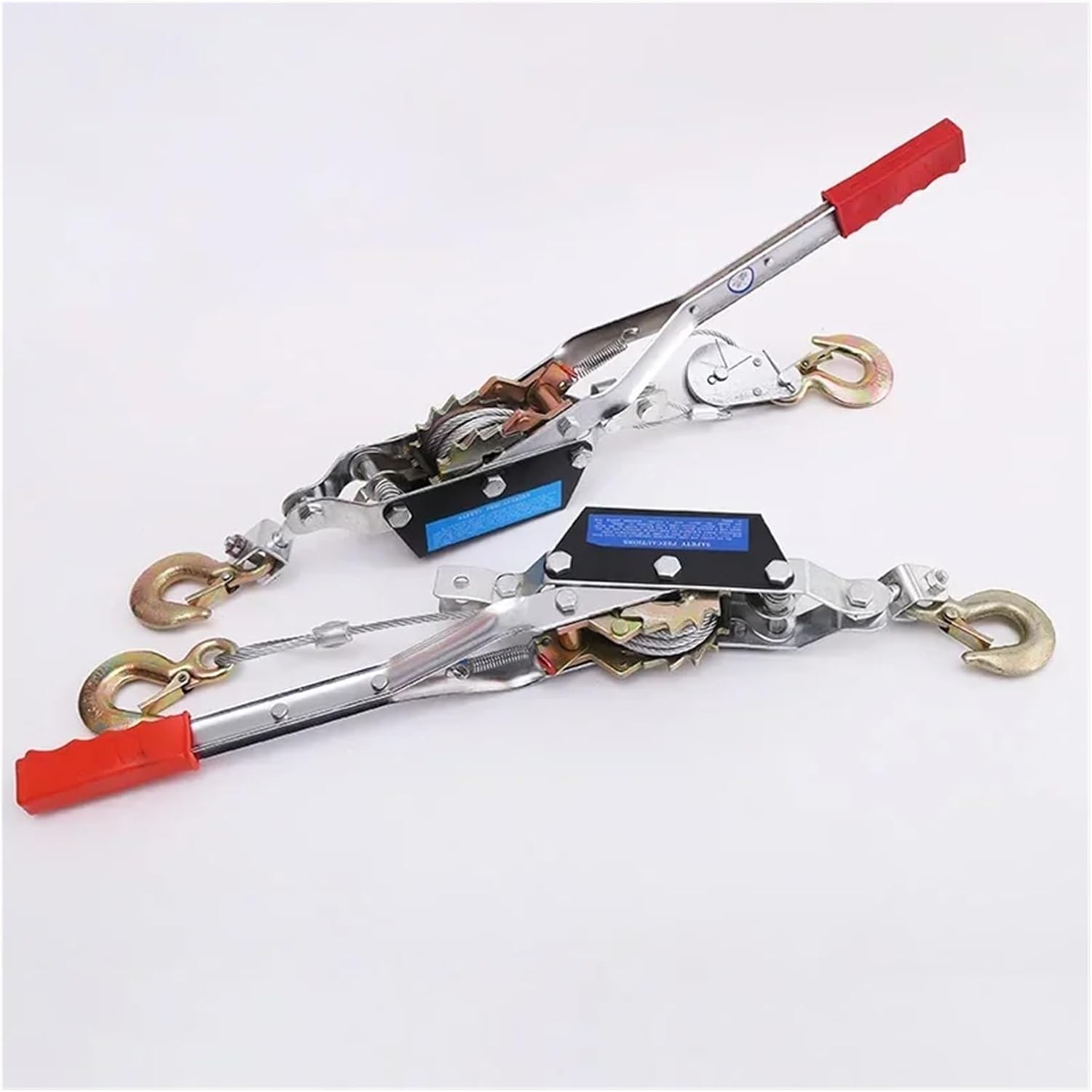 Chain Hoist, Cable Puller Sling Manual Winch, Relay 4000Kg with 2 ars for Moving Cars Logs Boat Winch Trailer with Precision and Safety