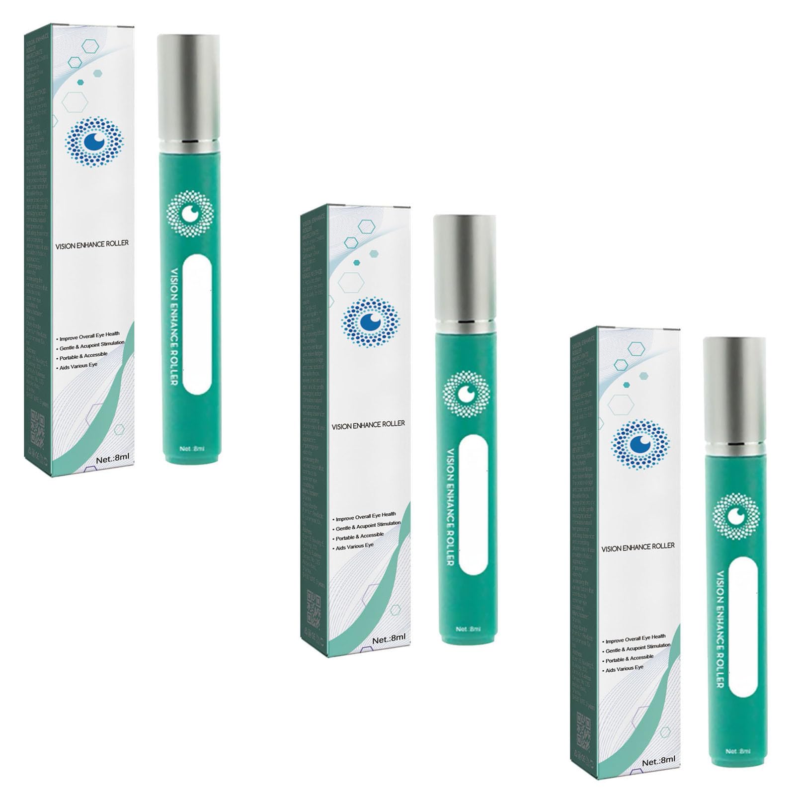 Eyes Enhance RollerNourishes Eye Tissue And Reduces FatigueRelieves Tired And Dry Eyes 8ML